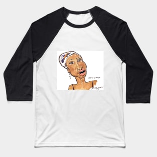 Nina Simone Baseball T-Shirt